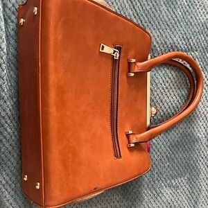 Chic Brown Satchel Bag